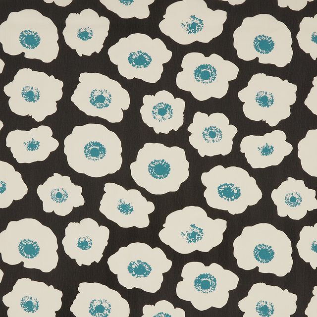 iLiv Levande Vallmo Chocolate Upholstery Fabric