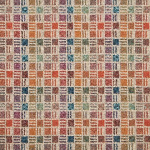 Pompidou Terracotta Upholstery Fabric