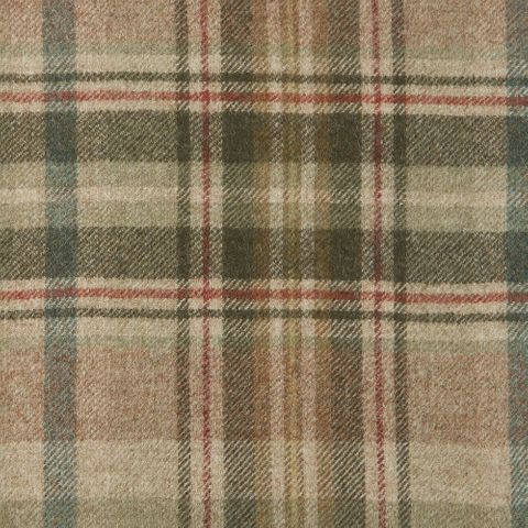 Glen Coe Olive Upholstery Fabric