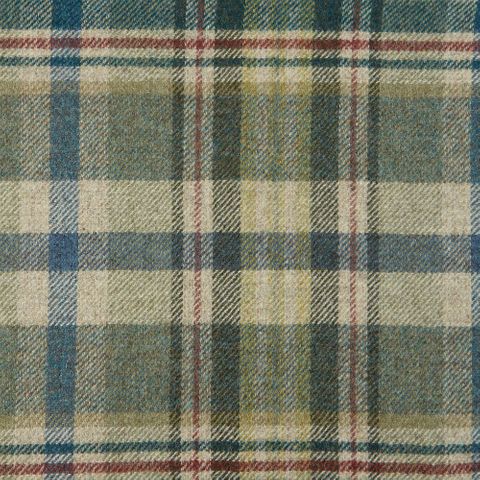 Glen Coe Teal Upholstery Fabric