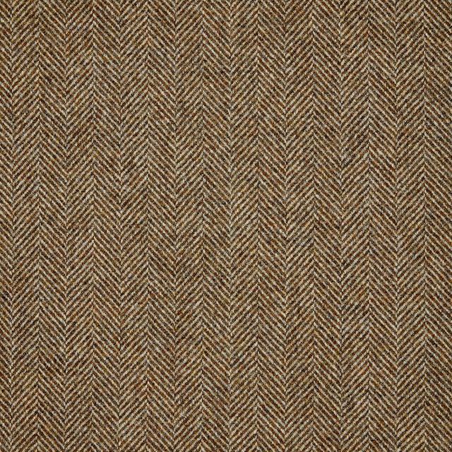 Abraham Moon Herringbone Herringbone Ochre Upholstery Fabric