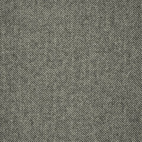 Herringbone Graphite Upholstery Fabric