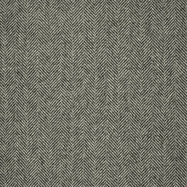 Herringbone Graphite Upholstery Fabric