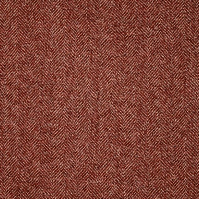 Abraham Moon Herringbone Herringbone Rouge Upholstery Fabric