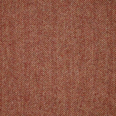 Herringbone Red Upholstery Fabric