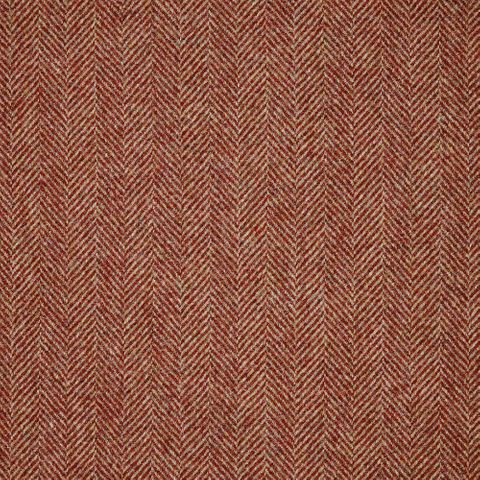 Herringbone Red Upholstery Fabric