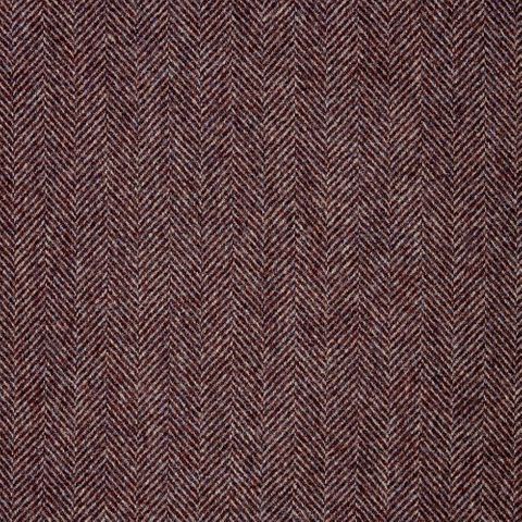 Herringbone Blackberry Upholstery Fabric