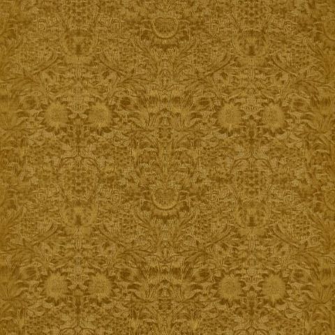 Sunflower Caffoy Velvet Sussex Rush Upholstery Fabric