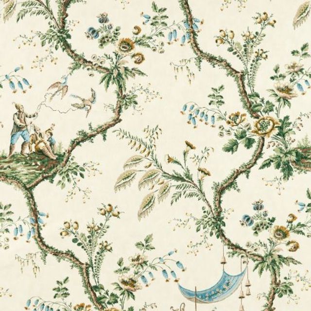 Zoffany Arcadian Thames Emperors Musician Evergreen