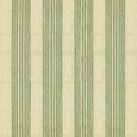 Hanover Stripe Evergreen Upholstery Fabric