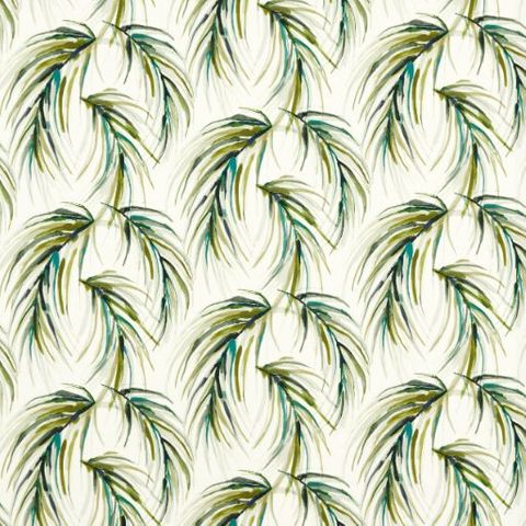 Alvaro Lime/Palm/Palm Voile Fabric