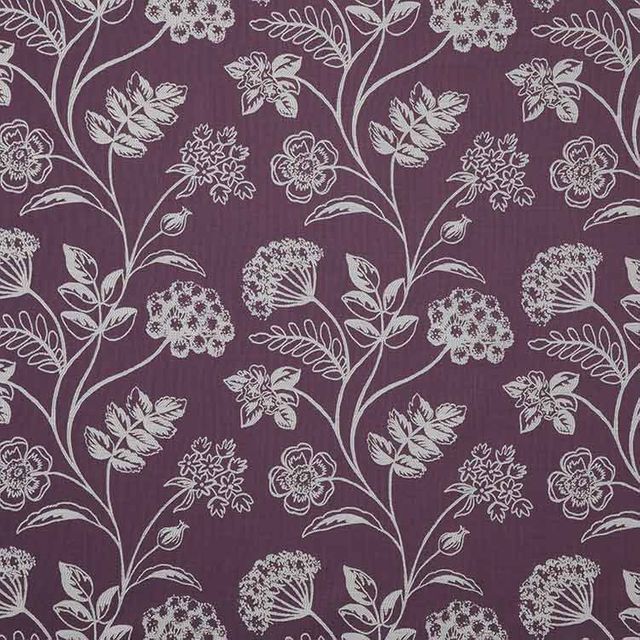 Grassington Plum Fire Retardant Fabric