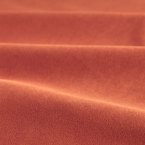 Performance Velvet Rust Upholstery Fabric