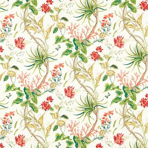 Mauritius Ivory/Multi Upholstery Fabric