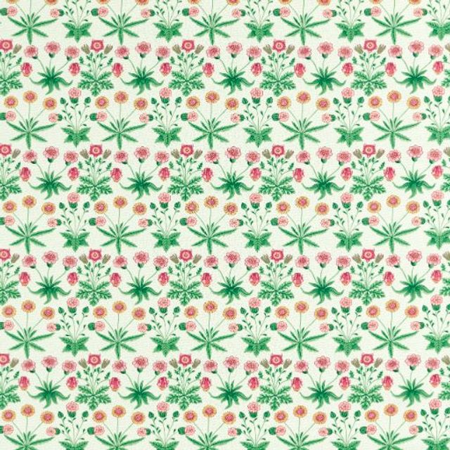 William Morris Bedford Park  Daisy Strawberry Fields Upholstery Fabric