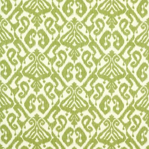 Kasuri Matcha Voile Fabric