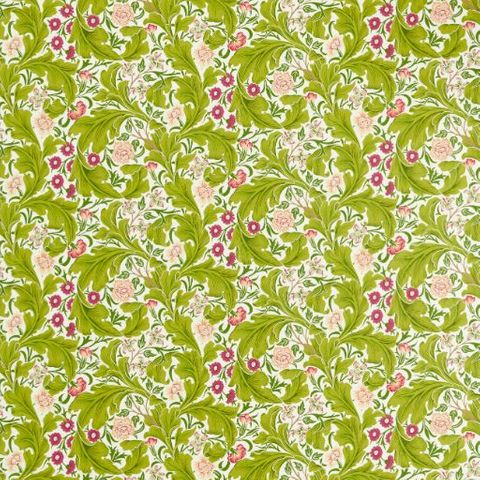 Leicester Sour Green/Plum Upholstery Fabric