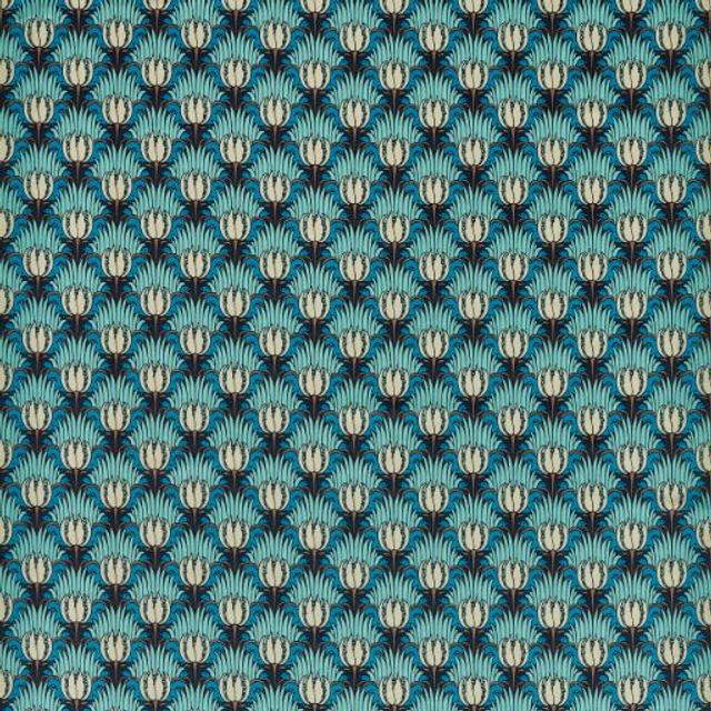 William Morris Bedford Park  Tulip & Opal & Sea Foam Upholstery Fabric