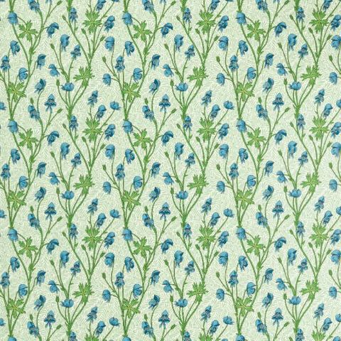 Monkshood Cobalt/Goblin Green Upholstery Fabric