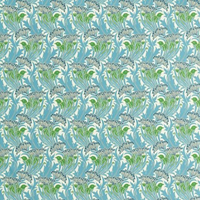 William Morris Bedford Park  Laceflower Garden Green/Lagoon