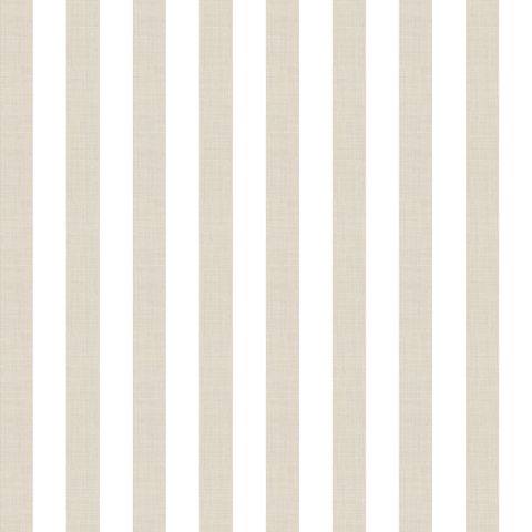 Small Stripe Taupe White Fire Retardant Fabric