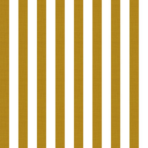 Small Stripe Mustard Fire Retardant Fabric