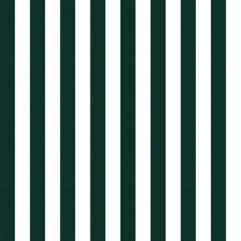 Small Stripe Emerald Fire Retardant Fabric