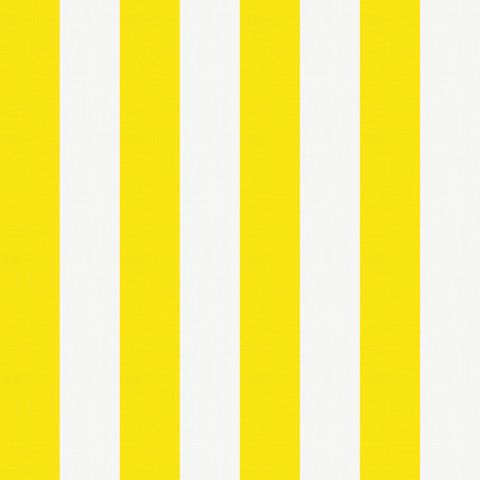 Medium Stripe Lemon Fire Retardant Fabric