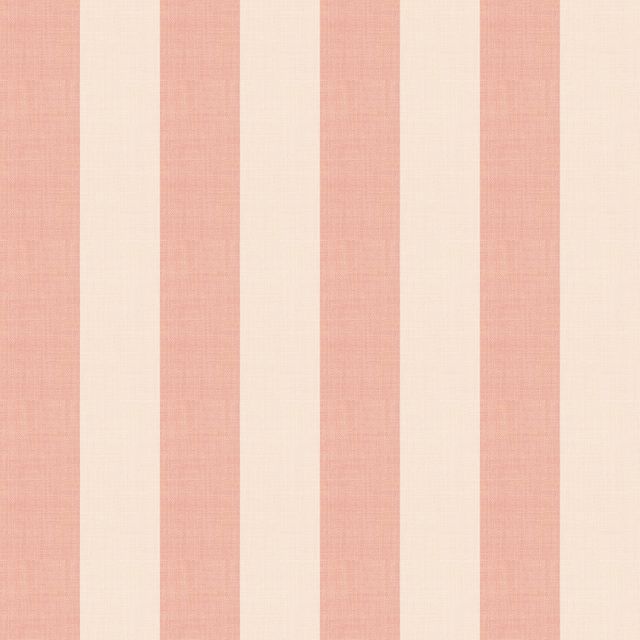 Medium Stripe Baby Pink Fire Retardant Fabric