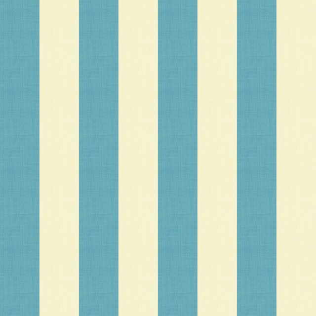 Medium Stripe Bright Sky Blue Fire Retardant Fabric