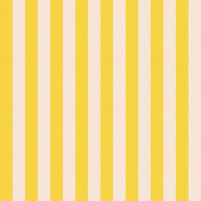 Small Stripe Sunshine Fire Retardant Fabric