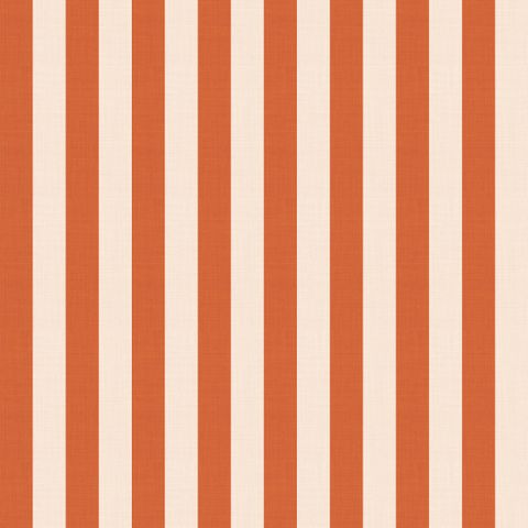 Small Stripe Light Rust Fire Retardant Fabric