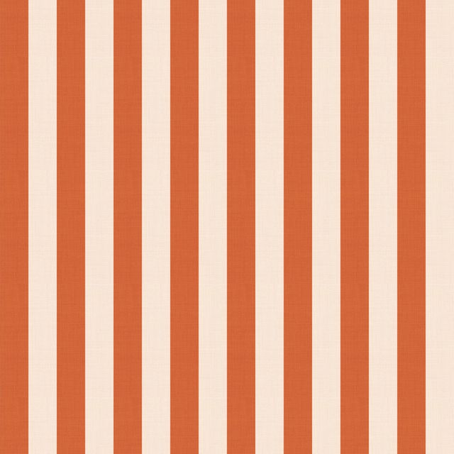 Small Stripe Light Rust Fire Retardant Fabric