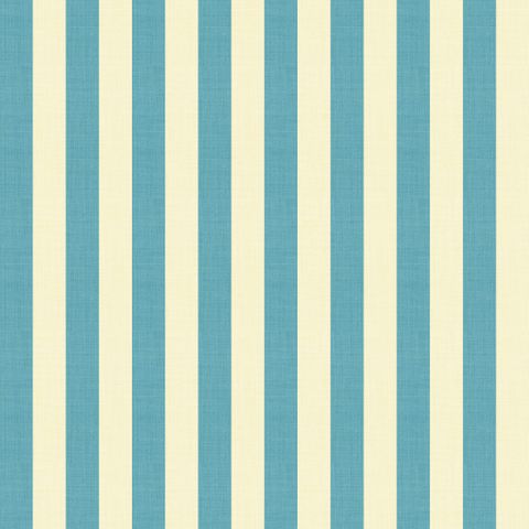 Small Stripe Bright Sky Blue Fire Retardant Fabric