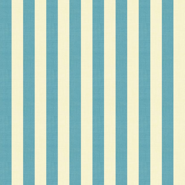 Small Stripe Bright Sky Blue Fire Retardant Fabric