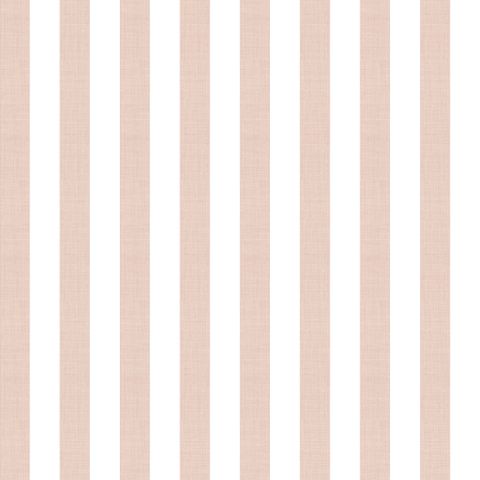 Small Stripe Peachy Fire Retardant Fabric