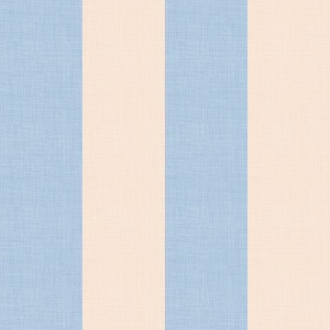 Large Stripe Baby Blue Fire Retardant Fabric