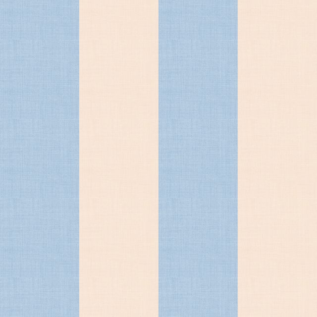 Large Stripe Baby Blue Fire Retardant Fabric