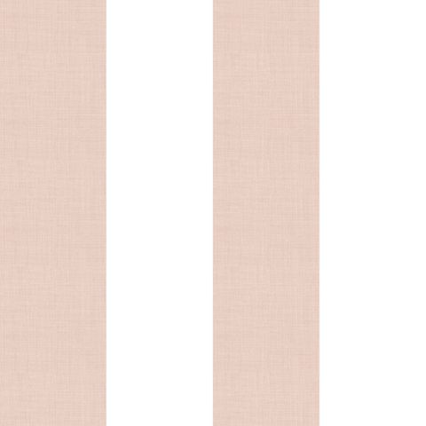 Large Stripe Peachy Fire Retardant Fabric