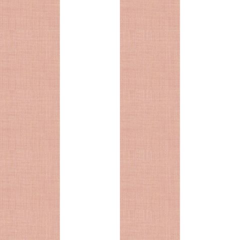 Large Stripe Powder Pink Fire Retardant Fabric