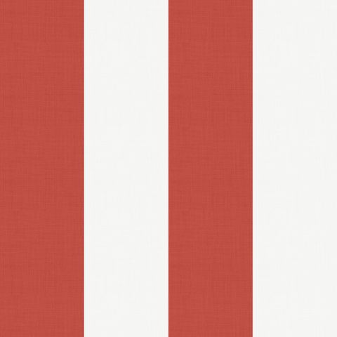 Large Stripe Coral Fire Retardant Fabric