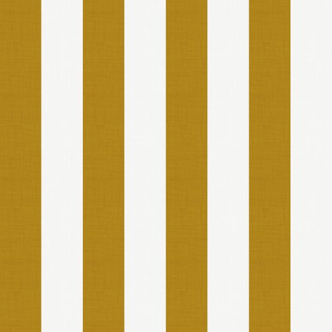 Medium Stripe Mustard Fire Retardant Fabric