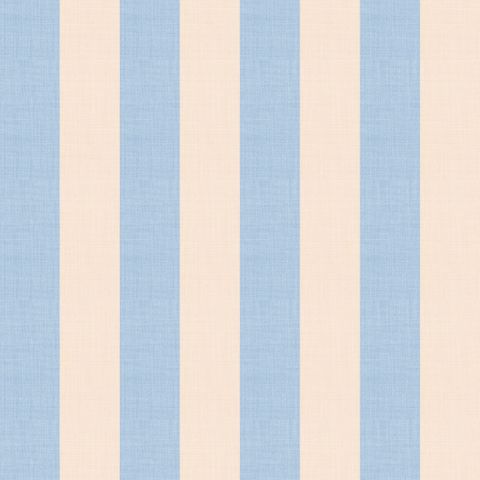 Medium Stripe Baby Blue Fire Retardant Fabric