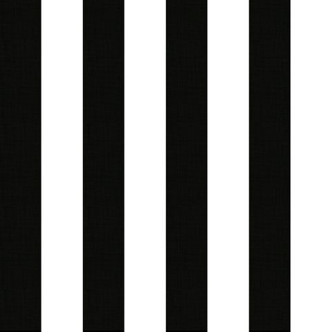 Medium Stripe Dusty Black Fire Retardant Fabric