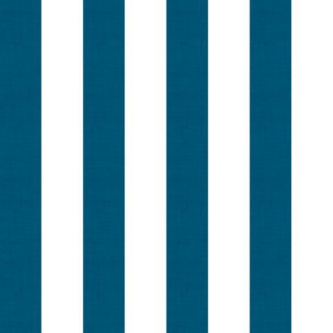 Medium Stripe Turquoise Fire Retardant Fabric