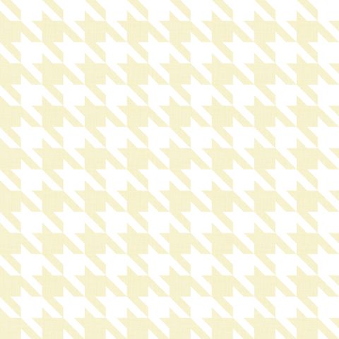 Big Hounds Tooth Cream Fire Retardant Fabric