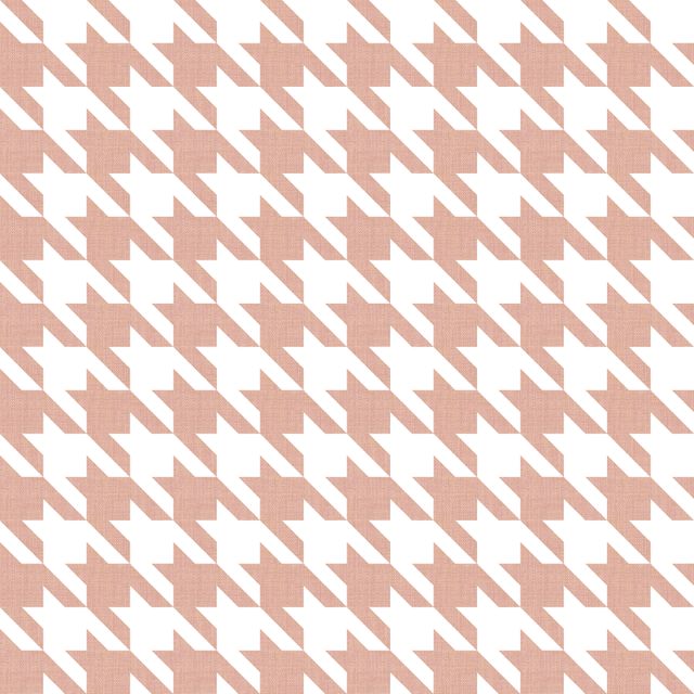 Big Hounds Tooth Powder Pink