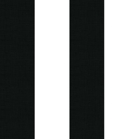 Large Stripe Black Fire Retardant Fabric