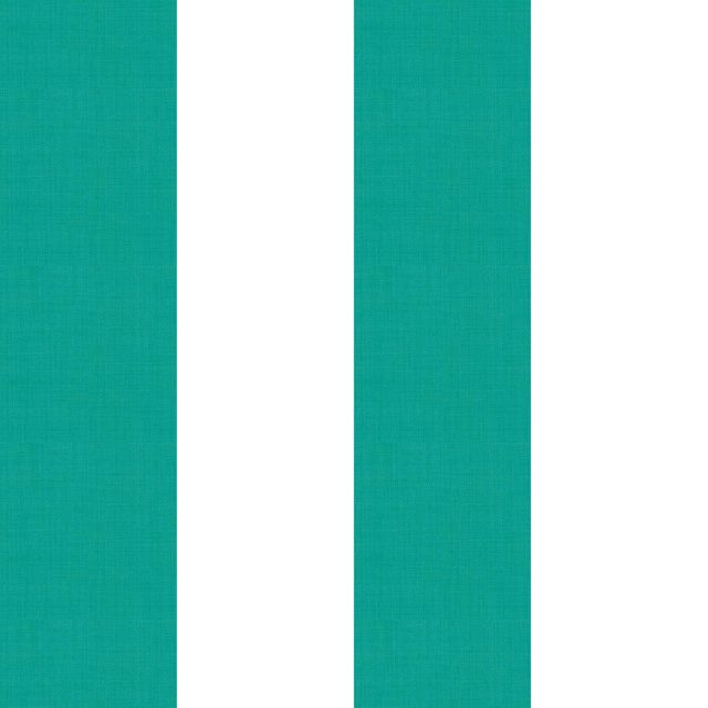 Large Stripe Bright Teal