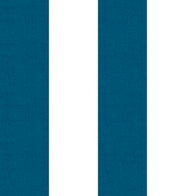 Large Stripe Turquoise Fire Retardant Fabric